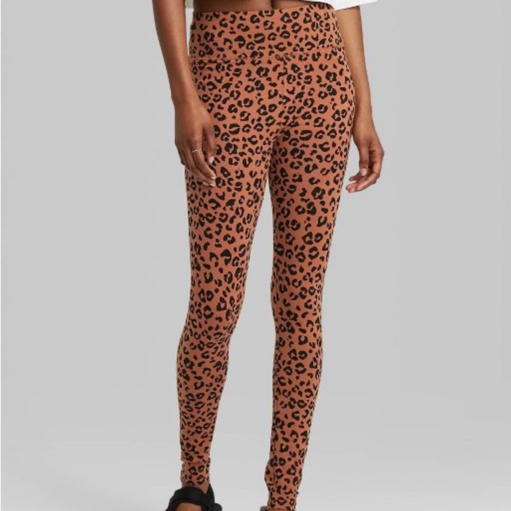 Women's High Waisted Classic Leggings by Wild Fable. Size S